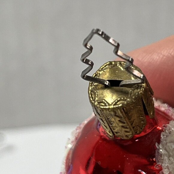 Lot Of 4 Old World Hand Blown Christmas Santa Snowman Soldier Ornaments … - Picture 9 of 13